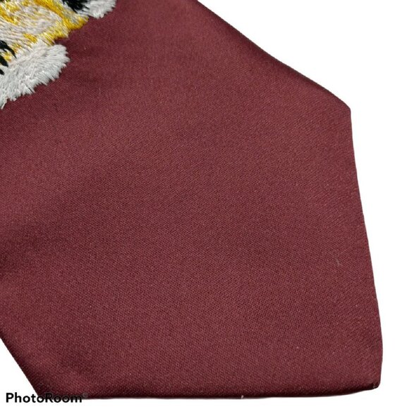 Wolfmark Neckwear Embroidered Shih Tzu Dog Tie - Picture 2 of 7